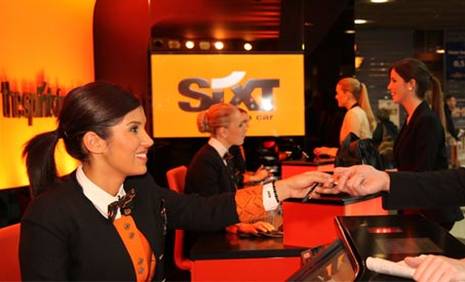 Book in advance to save up to 40% on SIXT car rental in Dubai - Oasis Mall