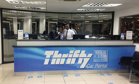Book in advance to save up to 40% on Thrifty car rental in Abu Dhabi - Al Nasser St